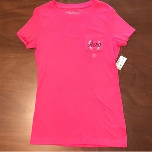 Aeropostale Small Pink Short Sleeve T-shirt
